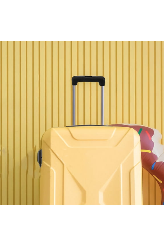 Black Telescoping Luggage Handle Replacement, Plastic Suitcase Handle, Stylish and Versatile Travel Accessory