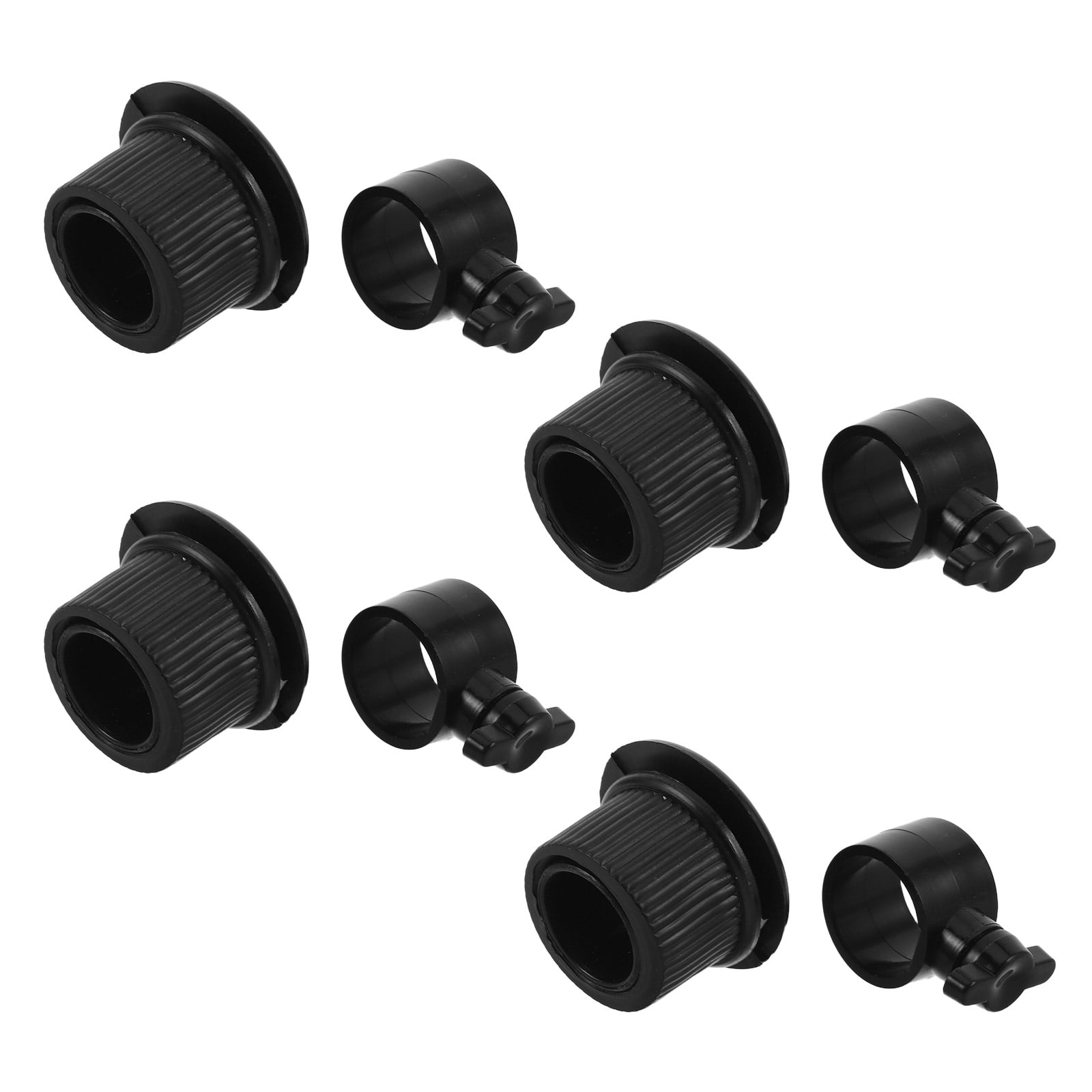 Showroom Accessory Rack WEUVEB Rotating Rack Threaded Accessory 4pcs Plastic for Jewelry Towers ...