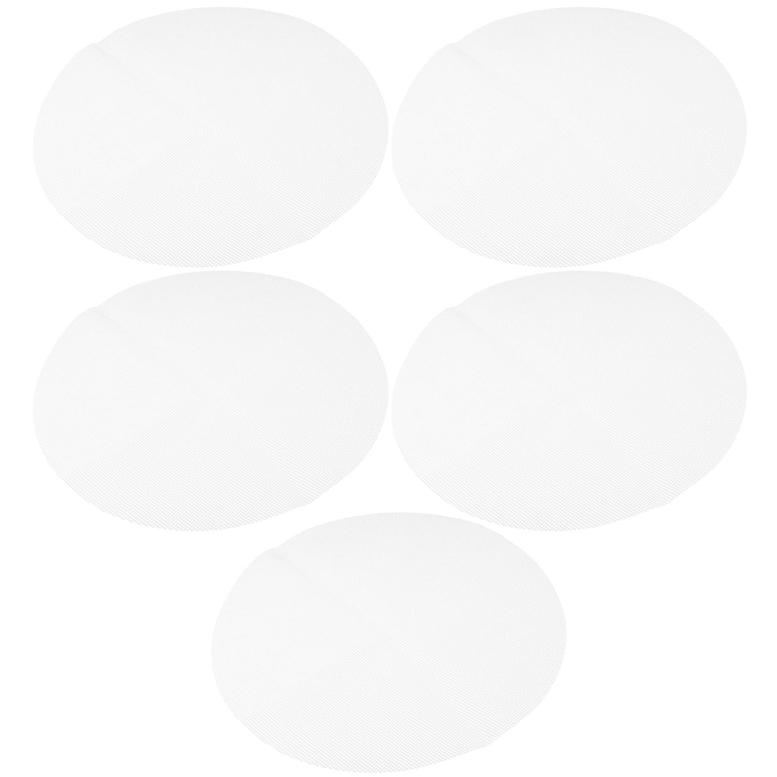 WEUVEB Round Shape Dumplings Mat Non-Stick Reusable Silicone Steamer ...