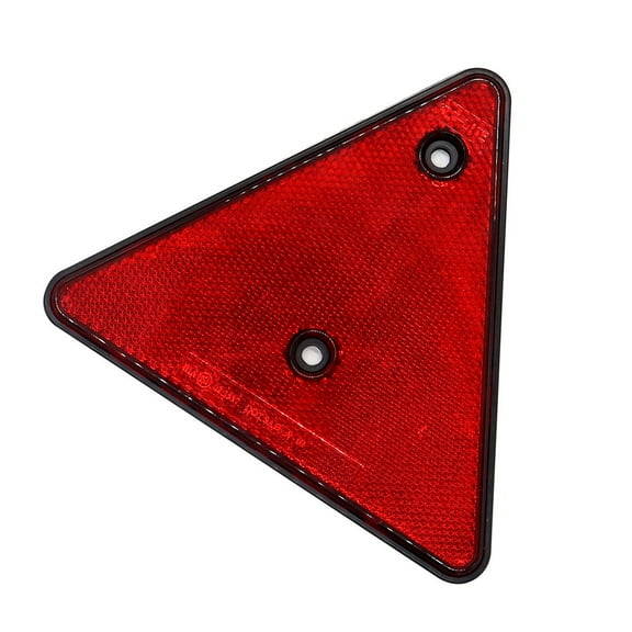 WEUVEB Safety Triangle Warning Sign Car Reflective Sign Board Red 1Pcs