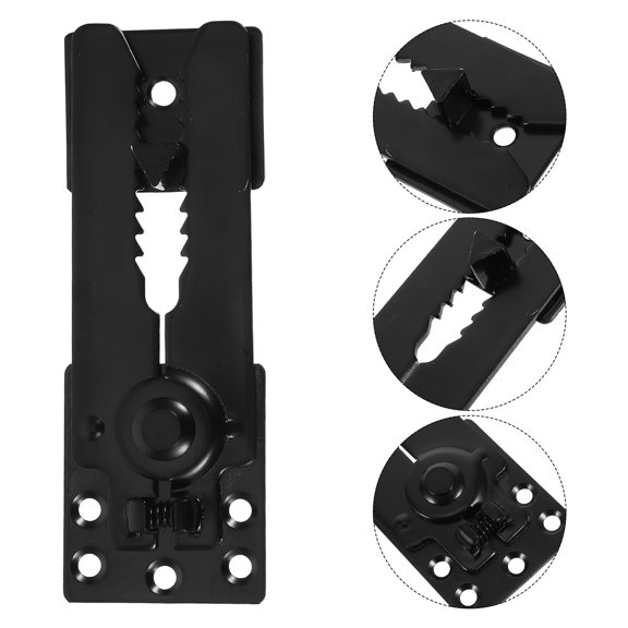 WEUVEB Sectional Sofa Connectors Iron Triangular Brackets with Screws