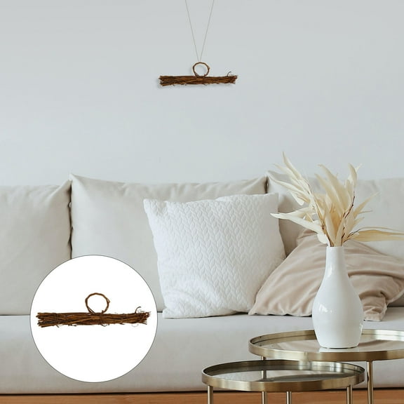 WEUVEB DIY Floral Wreath Frame Made of Natural Rattan for Garden and Party Decoration