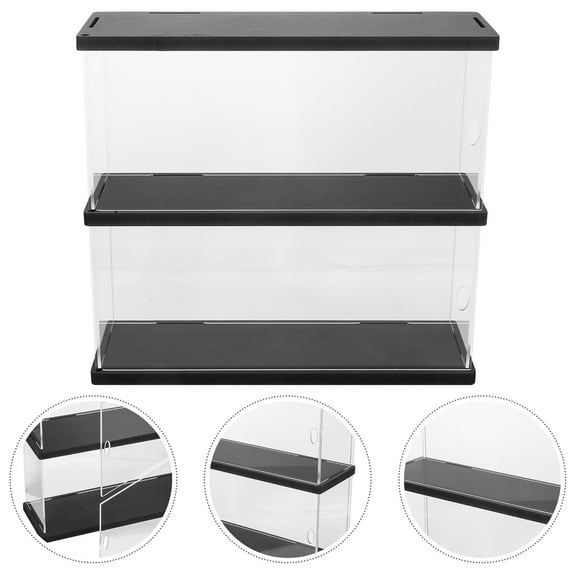 WEUVEB Dustproof Showcases Acrylic Dustproof Protection Collectibles Display 1Pcs
