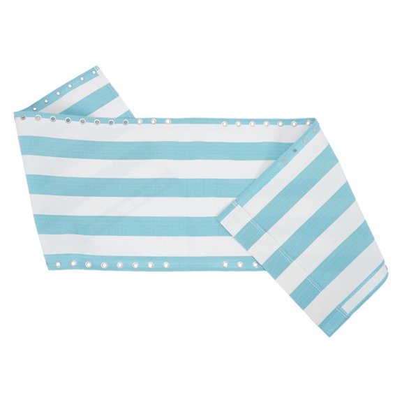 WEUVEB Sky Blue Replacement Fabric for Outdoor Folding Chair with Durable Weather Resistant Material