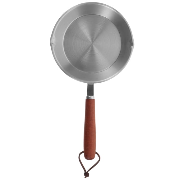 WEUVEB Small Stainless Steel Frying Pan Nonstick Mini Fry Pan For Omelets Eggs