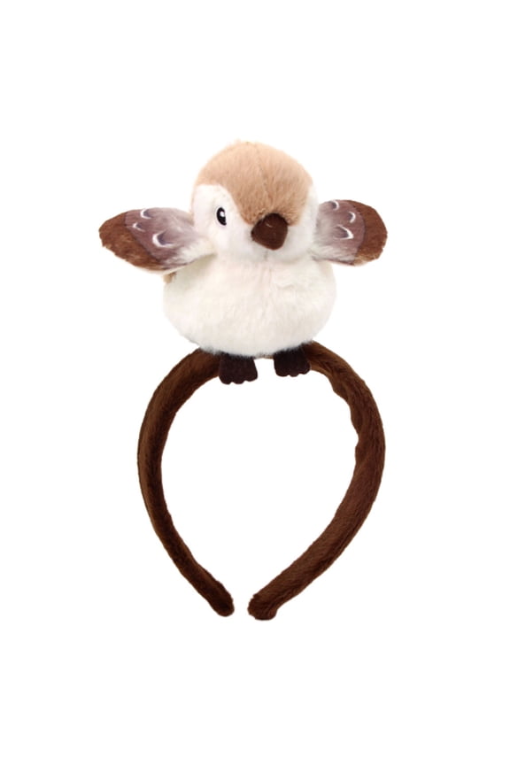 Plush Snail Headband for Face Washing, Soft Multi-Colored Cartoon Style Hair Band, 1 Piece