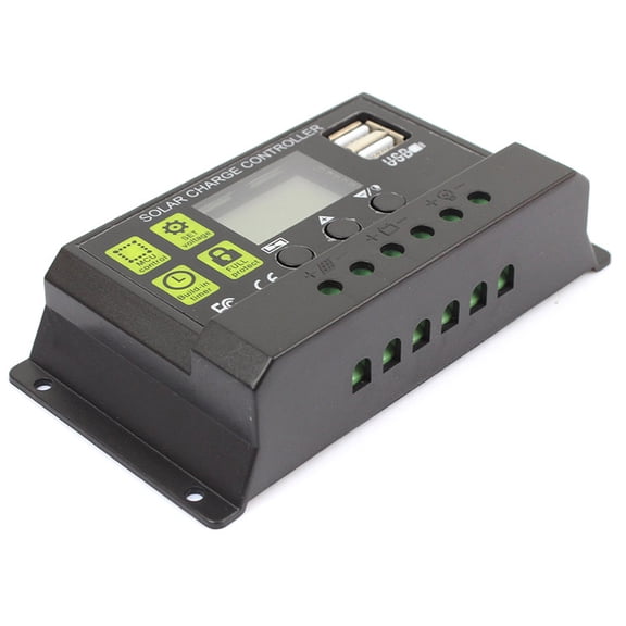 WEUVEB Full Function Solar Generator Controller with USB Output and Secure Connection