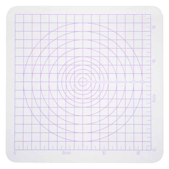 WEUVEB Square Acrylic Clay Pressing Board Clear Surface for DIY Pottery and Modeling Crafts