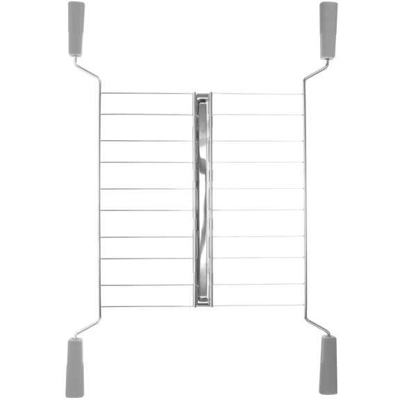 WEUVEB Stainless Steel Toaster Warming Rack with Anti Scald Design for Bread Toast Sandwich Home Use