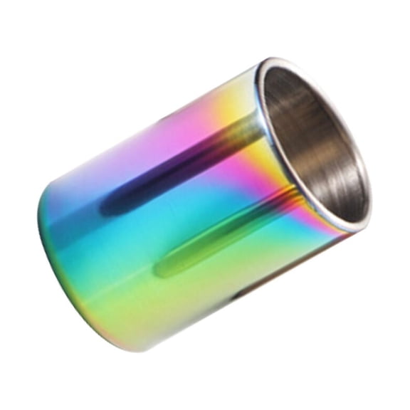 WEUVEB Stainless Steel Toothpick Holder with Brushed Texture Design for Party and Wedding Decoration