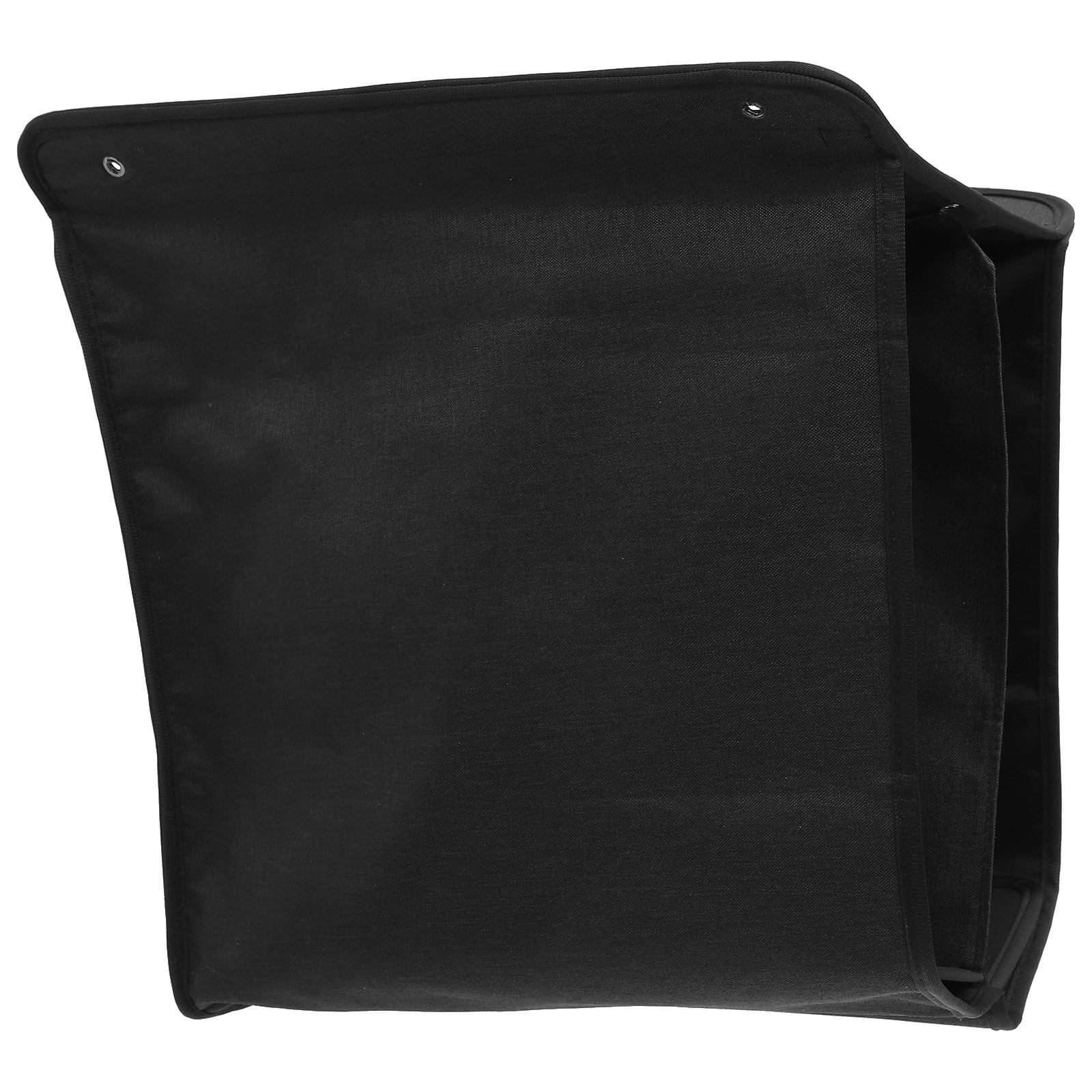 WEUVEB Black Foldable Under Desk Storage Organizer with Multiple Compartments, Large Capacity Office and Home Desk Organizer