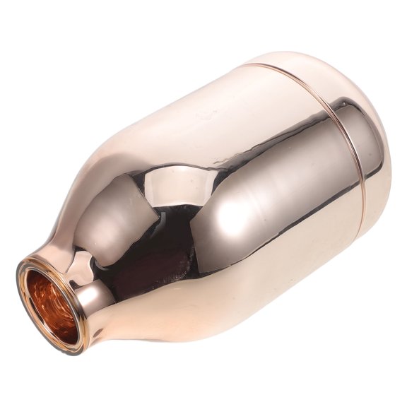 WEUVEB Thermal Flask Inner Liner Rose Plated Gold Glass Insert for Hot Beverage Bottle and Water Jug
