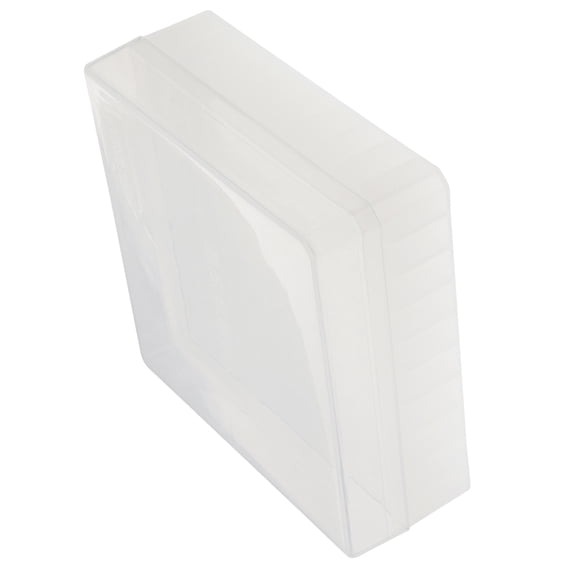 WEUVEB Transparent Cryovial Box PP Material Storage for Microcentrifuge Tubes in Freezers
