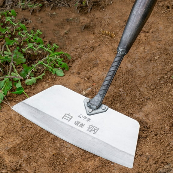 WEUVEB Trenching Spade Hardened Shovel Manganese Steel for Landscaping 1Pcs