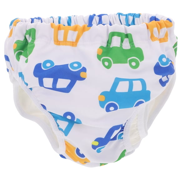 WEUVEB Unisex Reusable Swim Diaper with Decorative Pattern Breathable Comfortable Material