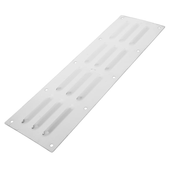 WEUVEB Vent Panel Outdoor Kitchen Venting Panel Silver Rectangle Design 1Pack