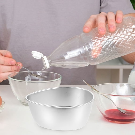 WEUVEB Stainless Steel Pudding Bowl - Multi-Purpose for Steaming, Boiling, Serving, and Food Storage