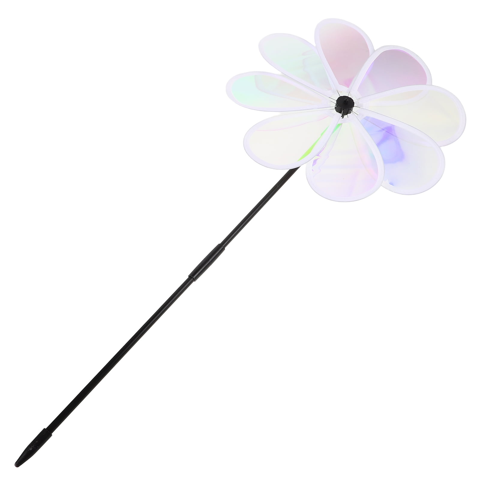 Multicolor Windmill WEUVEB Vibrant Multicolor Windmill Ornament for Yard Garden Decorative ...