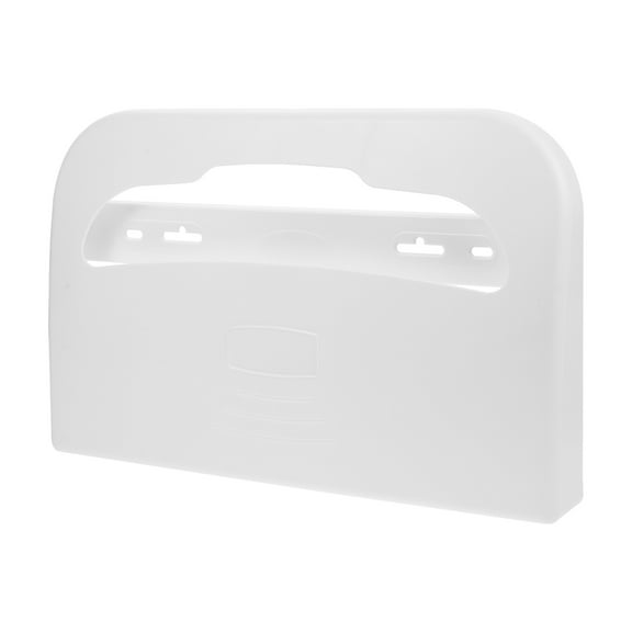 WEUVEB White Wall Mounted Toilet Cover Dispenser Toilet Seat Box ABS Material Easy to Refill and Install