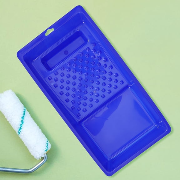 WEUVEB Wall Paint Storage Tray Plastic with Rounded Corners and Non-Penetrating Pigment Feature