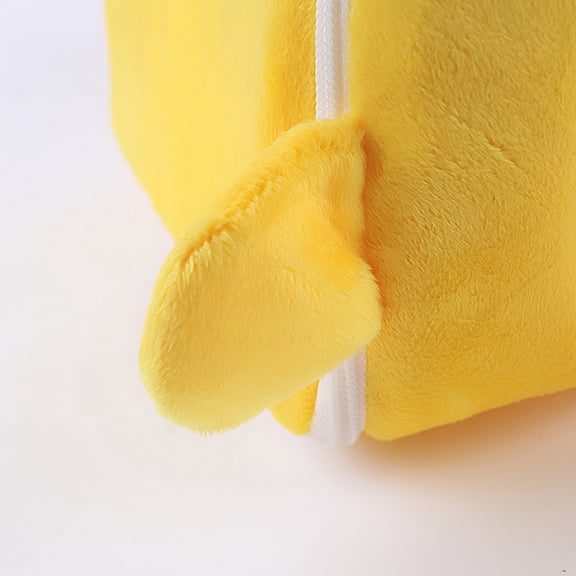 WEUVEB Warm Yellow Hamster House Bed Soft Small Animal Nest for Mice Squirrels Pet Sleep and Car Use