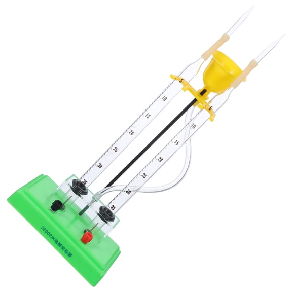 WEUVEB Water Electrolysis Demonstration Apparatus for Experiment with Clear Observation and Durable Plastic