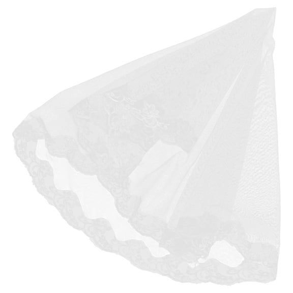 WEUVEB Wedding Veil Long Lace Bridal Hair Veils for Bachelorette Party Women 1Set