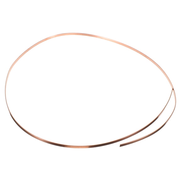 WEUVEB Welding Copper Copper Flat Bar Rose Gold 1Pcs For Electronic Components