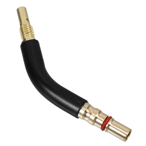 WEUVEB Multi Functional Welding Torch Neck Curved Tube Attachment for Gas Shielded Welding and Cutting