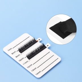 WEUVEB White Lash Extension Tray in Acrylic for Organizing Lashes in Makeup Studios