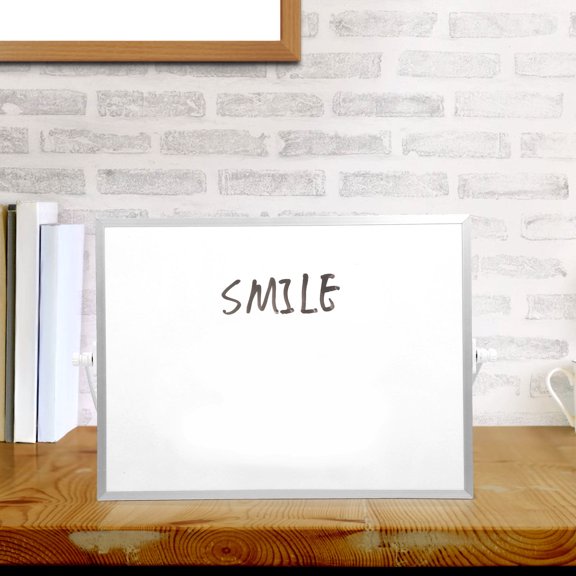 WEUVEB Magnetic Whiteboard Portable Erasable with Aluminum Frame for Home, Office, Notice, and Multi-Purpose Use