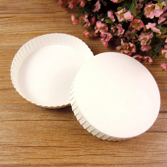 WEUVEB White Paper Cup Lids for Home Use Made of Keep Beverages Clean ...