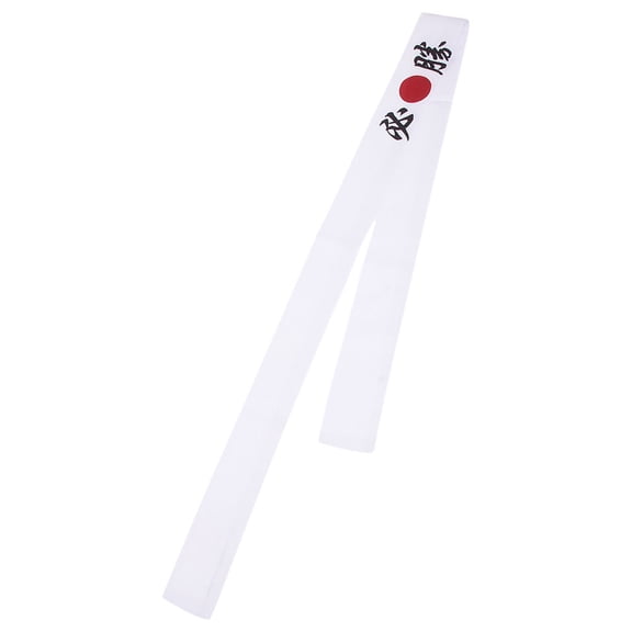 WEUVEB Wide Cotton Japanese Headband Reusable Breathable Chef and Karate Accessory