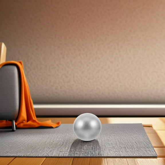 WEUVEB PVC Small Pilates Ball for Yoga and Fitness with Portable Design