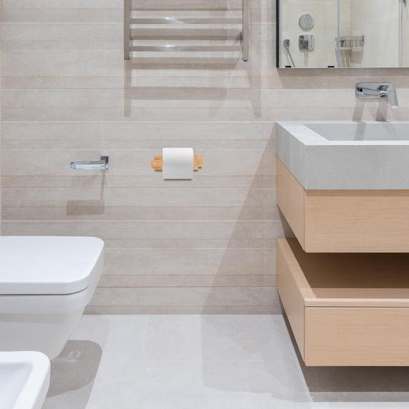 WEUVEB Bathroom Toilet Paper Storage Organizer for Tissue Management, and Space-Saving, 1 Set