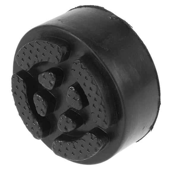 WEUVEB Black Rubber Jack Pad for Car Lifts - Durable, Impact Absorbing, Reliable Protection for Vehicle Maintenance