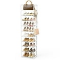 WEXCISE Metal Shoe Rack Organizer 10 Tiers Tall Shoe Rack 2024 Pairs