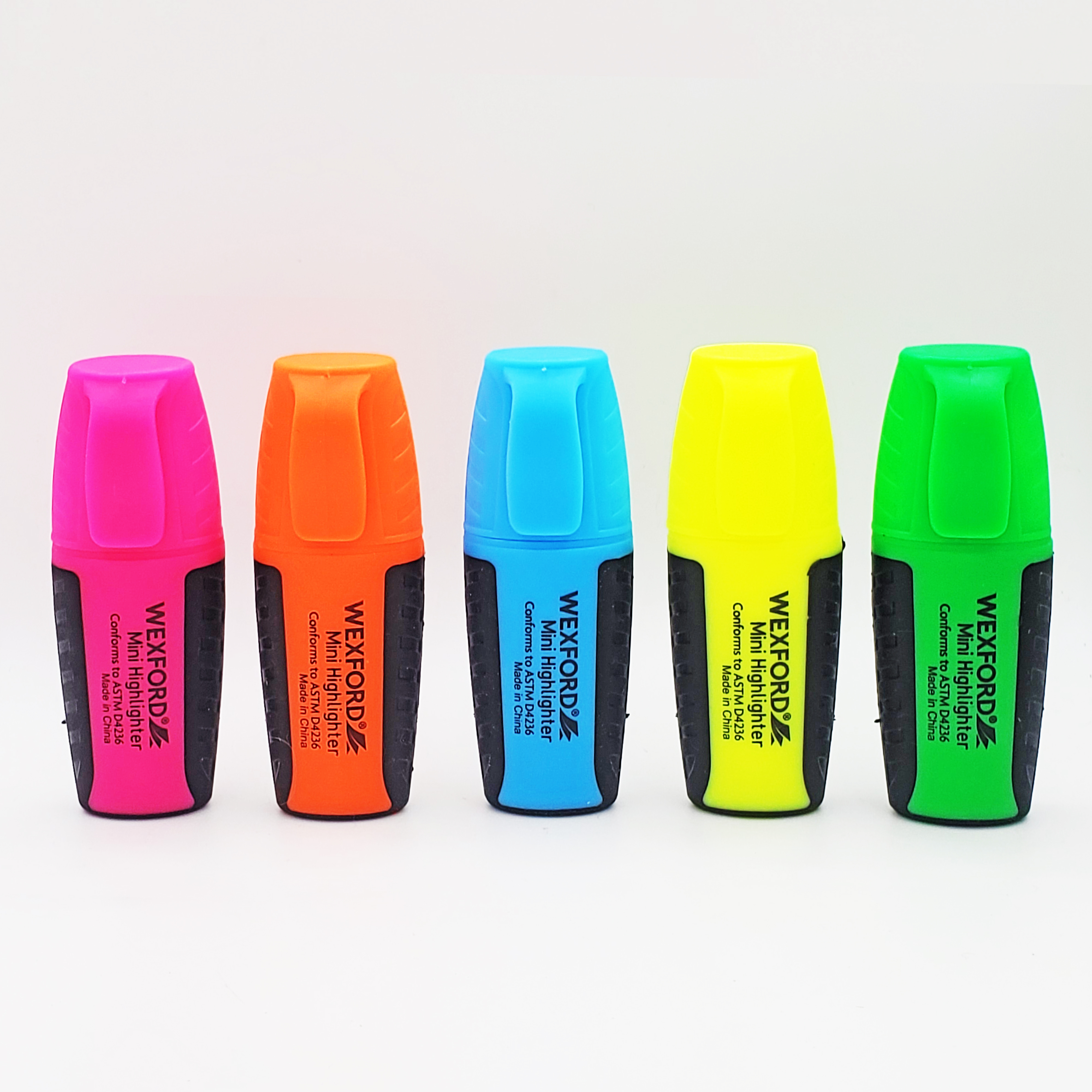 WEXFORD Mini Highlighters 24 pcs pack Assorted colors *EN