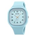 thumbnail image 1 of WEXOPE Minimalist Quartz Wrist Watch Stainless Steel Strap Water Resistant Ins Fashion Elegant Daily Wear Timeless Jewelry Accessory,Blue, 1 of 4