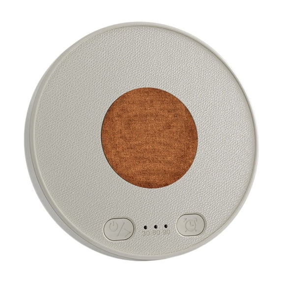 WEXOPE Pillow Sleep Speaker with Bluetooth, Noise Machine for Sleep, Soothing Sounds and Timer, Compact ABS & Linen Design for Travel and Home Use, Ideal for Adults and Shift Workers,Orange