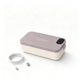 thumbnail image 1 of WEXOPE Portable USB Heated Lunch Box with Smart Timer, Long-lasting Insulation, Food-grade Stainless Steel, Safe Reheating for Office, Travel, and Home,Pink, 1 of 5