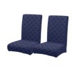 thumbnail image 1 of WEXOPE Set of 2 Thickened Jacquard Chair Covers - Durable Polyester Dining Chair Protector with High Elasticity and Soft Velvet Feel - Universal Fit for Home Decor and Easy Care,Blue, 1 of 5