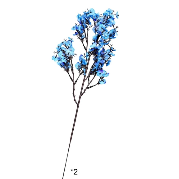 WEXOPE Simulated Flower Branch, Flexible Bendable Floral Stem, Realistic Fabric Bloom Ornament for Vase Arrangement Home Wedding