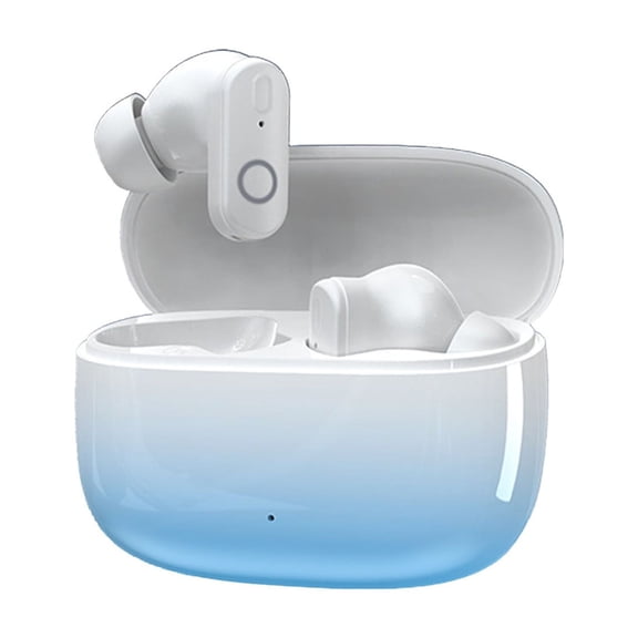 WEXOPE Wireless Bluetooth Earbuds With ANC Spatial Audio Low Latency Touch Control Dual Device Connection HiFi Sound Digital Display Fast Pair Long Lasting Battery,Blue