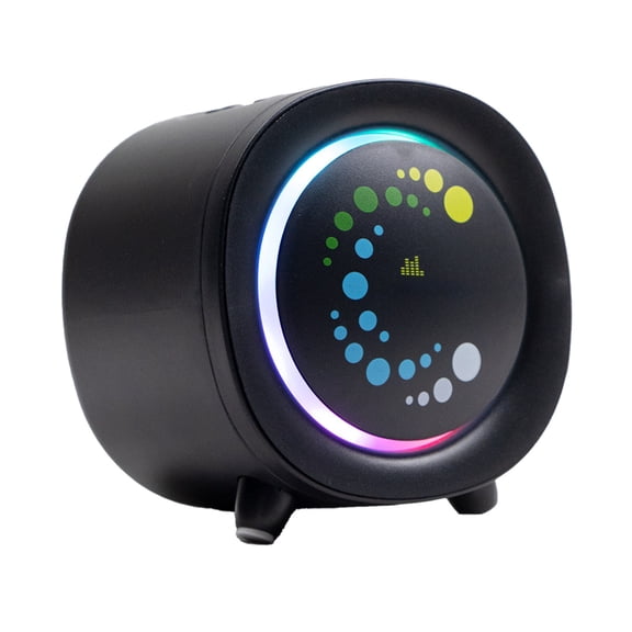WEXOPE Wireless Bluetooth Mini Portable Speaker with Deep Bass Subwoofer for Outdoor, Car, Home, and Desktop Use,Black