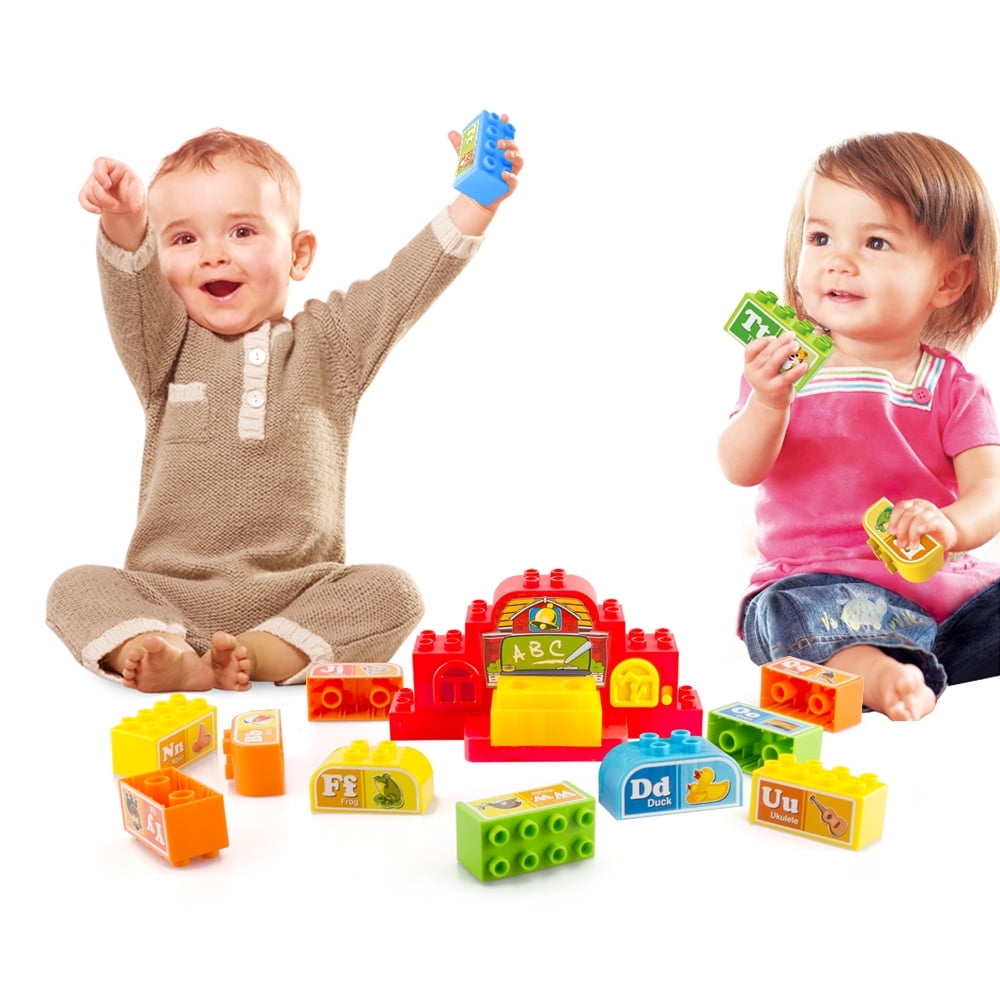 WEofferwhatYOUwant Talking ABC Blocks - Audio Learning Toy