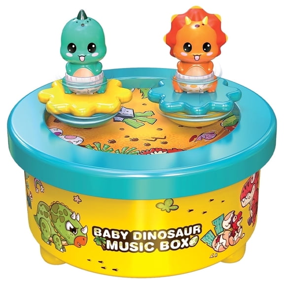 WEofferwhatYOUwant Dinosaur Wind-Up Music Boxes