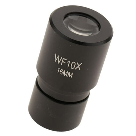 WF 10x 16mm Lens/Magnification Stereo Microscopic Ocular Eyepiece 23.2 mm Interface, Wide Field