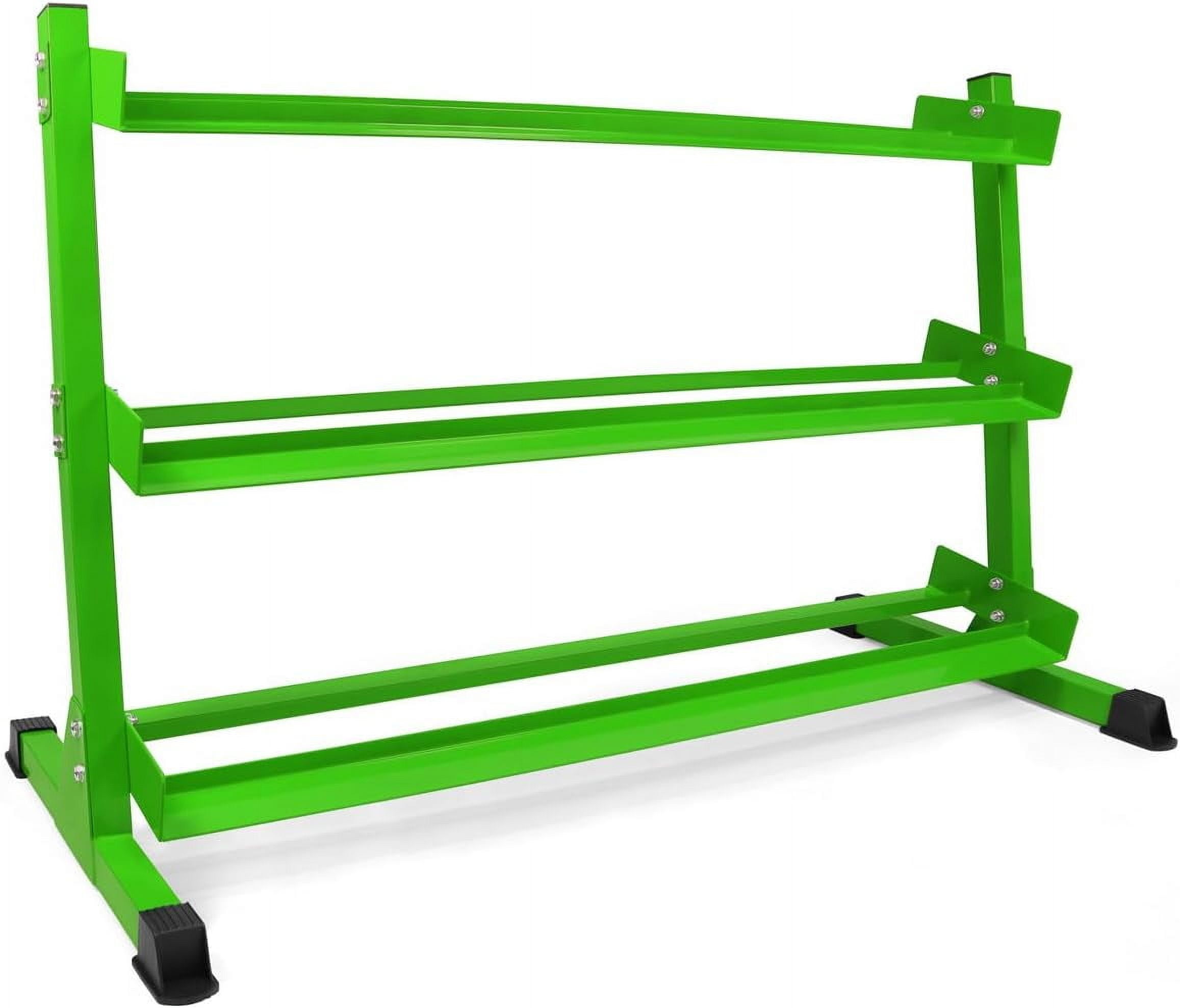 WF Athletic Supply Heavy-Duty Dumbbell Rack Stand, Weight Rack for Home ...