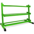 thumbnail image 1 of WF Athletic Supply Heavy-Duty Dumbbell Rack Stand, Weight Rack for Home Gym, Weight Holder, Available Sizes for Storage 5-75LB Dumbbell Pairs, Green, RACK ONLY, 1 of 9